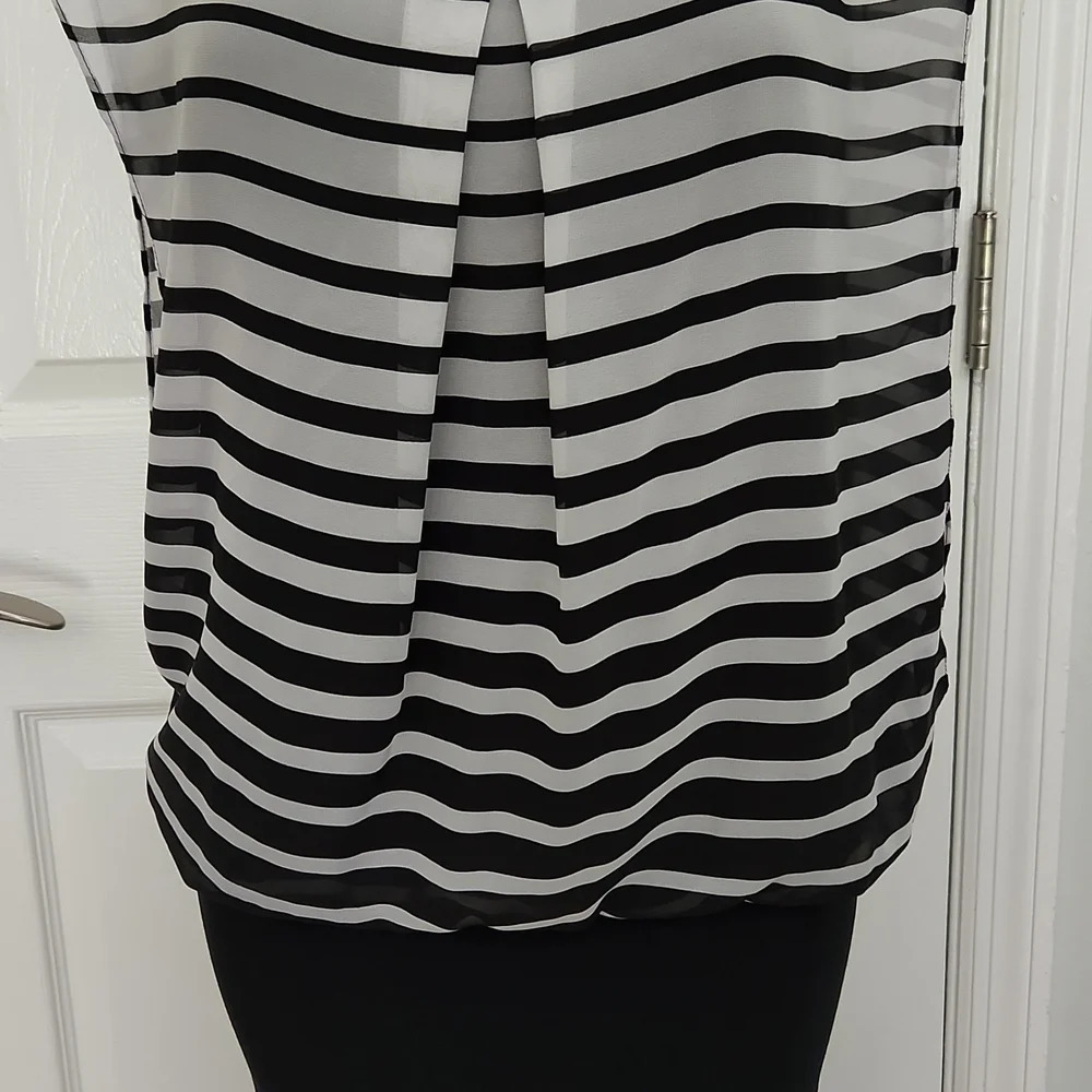 BCX Black & White Mini Dress - Picture 4 of 13